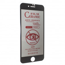 Защитная пленка Ceramics Film Privacy для Apple iPhone 7 | 8, черный