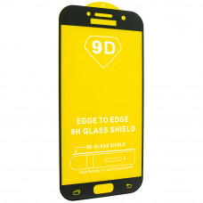 Стекло 9D Full Glue Triplex Samsung A520 Galaxy A5 (2017) , черный