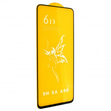 Защитное стекло 6D Premium для  Samsung A805F Galaxy A80 | A90 2019, черный