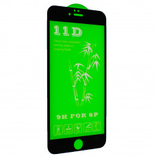 Захисне скло 11D для Apple iPhone 6 Plus, чорный