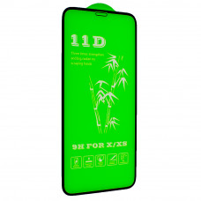 Захистне скло 11D для Apple iPhone X | XS | 11 Pro, чорне