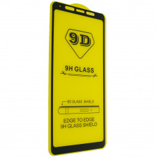 Защитное стекло 9D Full Glue Triplex для Samsung J615 Galaxy J6+ 2018, черный