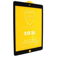 Стекло 10D для Apple iPad 5 | 6 | AIR 2 9.7", черный