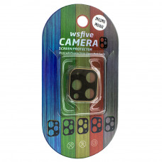 Захисне скло для камери WSFIVE Camera Apple iPhone 11 Pro | 11 Pro MAX, чорно-золоте