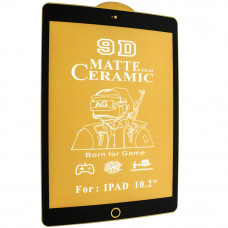 Ceramics Film 9D, матовое для Apple iPad 7 10.2" (2019), черный