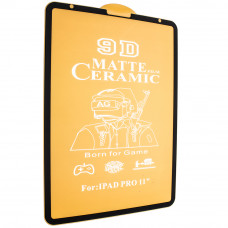 Ceramics Film 9D, матовое для Apple iPad PRO 11" (2021), черный