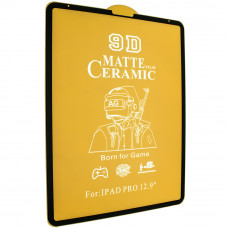 Ceramics Film 9D, матовое для Apple iPad PRO 12.9 2018-2021, черный