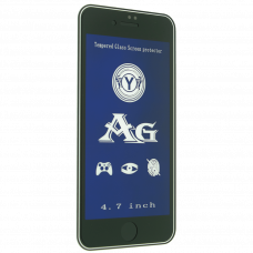 Захистне скло AG BlueE Light матовое для Apple iPhone 7 | 8, біле