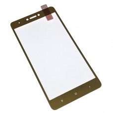 Защитное стекло Full Screen для Xiaomi Redmi Note 4x, золотой