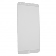 Защитное стекло Full Screen для Meizu 15 Plus, белый