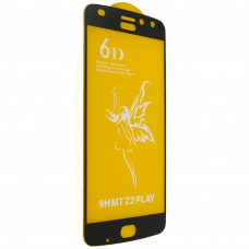 Захистне скло 6D Premium для  Motorola Z2 Play, біле