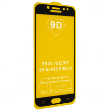 Защитное стекло 9D Full Glue Triplex для Samsung J730 Galaxy J7 2017, черный