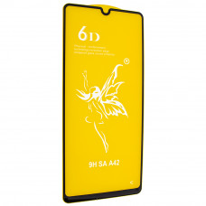 Захистне скло 6D Premium для  Samsung A425 Galaxy A42 2021, чорне