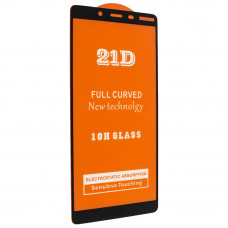 Защитное стекло 21D Full Glue Triplex для  Nokia 1 Plus 0,10mm, черный