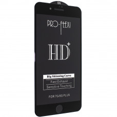 Захистне скло Pro-flexi HD+ для Apple iPhone 7 Plus | 8 Plus, чорне