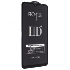 Защитное стекло Pro-flexi HD+ для Realme C2 | A1 K, черный