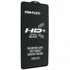Захистне скло Pro-flexi HD+ для Samsung A725 Galaxy A72 2021, чорне