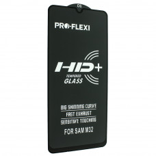 Защитное стекло Pro-flexi HD+ для Samsung M325 Galaxy M32 2021, черный