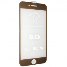 Захистне скло 6D Original для  Apple iPhone 7 | 8, золоте