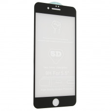 Захистне скло 5D для  Apple iPhone 7 Plus | 8 Plus, чорне