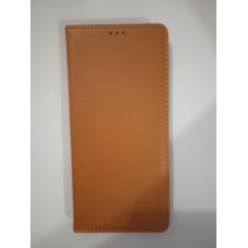 Чохол-книжка Leather Book Case для Samsung A02S, світло-коричневий