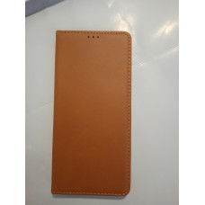 Чохол-книжка Leather Book Case для Samsung A02, світло-коричневий