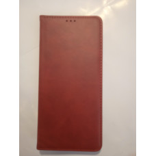 Чехол-книжка Leather Book Case для Samsung A02S, красный