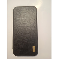 Чехол-книжка кожаная XO для iPhone 11 Pro Max (6.5"), черный