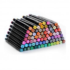 Набір двосторонніх маркерів, Sketch Marker, 24 кольорів, у сумці