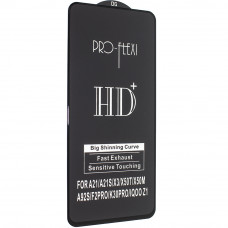 Защитное стекло Pro-flexi HD+ для Samsung A10S 2019, черное