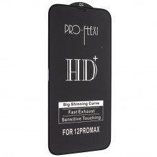 Захистне скло Pro-flexi HD+ для Apple iPhone 12 Pro MAX 6,7", чорне