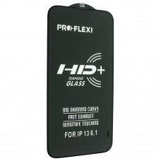 Захистне скло Pro-flexi HD+ для Apple iPhone 13 6,1", чорне