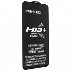 Защитное стекло Pro-flexi HD+ для Realme 9i , черный
