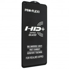 Захистне скло Pro-flexi HD+ для Realme 8, чорне