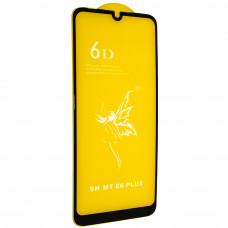 Защитное стекло 6D Premium для  Motorola E6S, черный