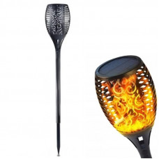 Садовий ліхтар з ефектом полум'я Solar Flame Led Ligh BIG