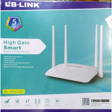WiFi роутер LB-Link BL-WR450H 2.4GHz 300 Mbps 4*5dBi усиленные антенны 2LAN+1WAN