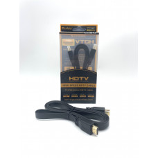 Кабель HDMI-HDMI плоский 1.5м