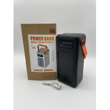Power bank 638  - 60000mAh Solar+Универсалный Кабель 4в1 (реальная емкость)
