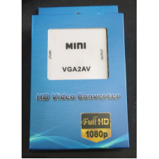 Конвертер VGA на AV mini