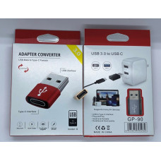 Адаптер OTG USB3.0 M на Type-C F GP-90