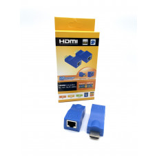 Удлинитель HDMI по витой паре (HDMI - RJ45) до 30м (коробка)