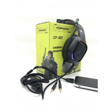 Ігрові навушники Cyberpunk CP-007 провідні з мікр.