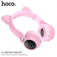 Наушники Bluetooth Hoco W27 Cat Ear 