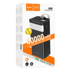 Power bank Hoco J86 Powermaster 22.5W c фонарем 40000mAh