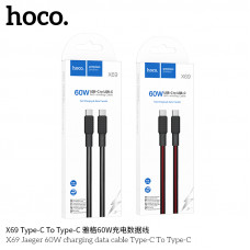 Кабель Hoco X69 60W charging data cable Type-C to Type-C