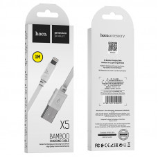 Кабель Hoco X5 iPhone Bamboo 1м 2.4A