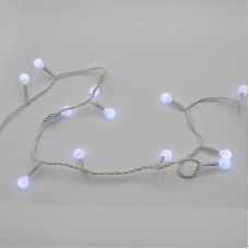 Гирлянда-нить (String-Lights) 200W-6-1 внутренняя, пров.:белый, 12м (Белый) ART:3888