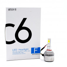 Лампы светодиодные С6 LED H3 (3800Лм, 36Вт, 8-48В) 