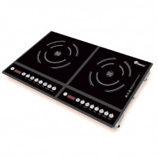 Плита індукційна Domotec MS-5862 2кф., 4000Вт. (Чорна)